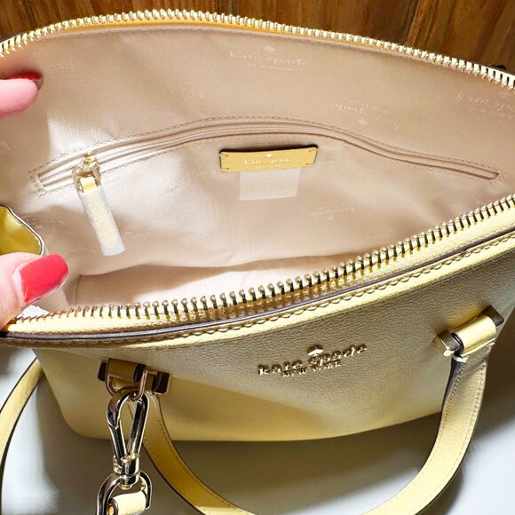 Kate Spade New York Dome Crossbody Satchel in Vanilla Cream - Picture 7 of 7